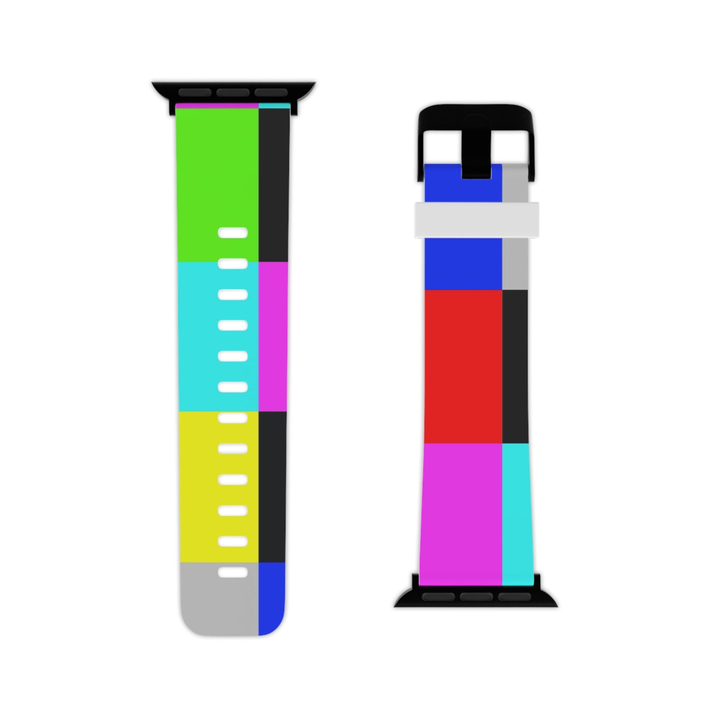 TV Color Bars Watch Band for Apple Watch