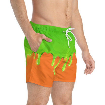 Green Slime Swim Trunks