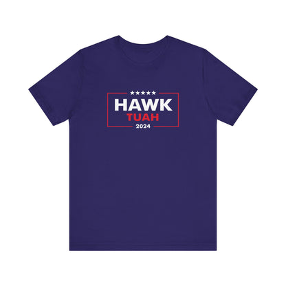 Hawk Tuah 2024 Unisex Jersey Short Sleeve Tee