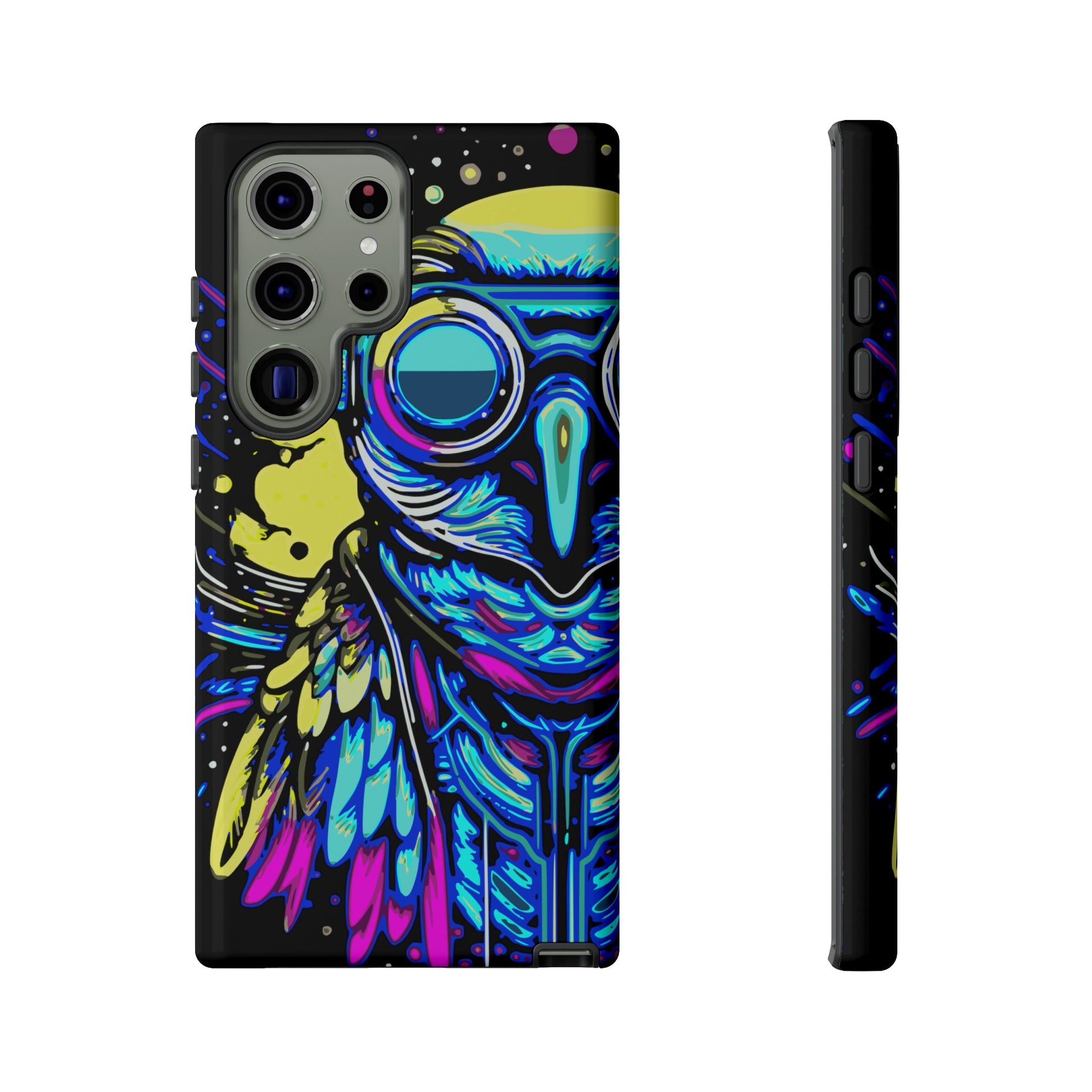 Cyberpunk Owl Tough Cases (Black)