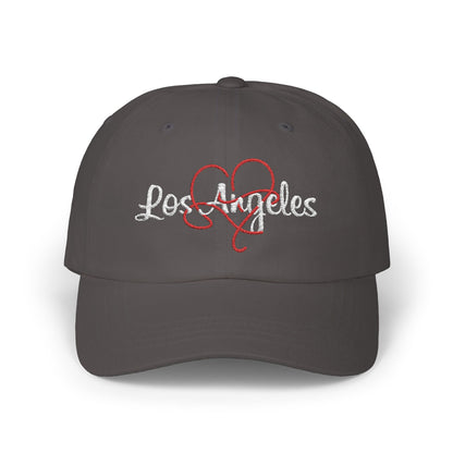 Los Angeles Heart Dad Cap - Perfect for Outdoor Adventures, Gifts for Dads, Los Angeles Style, Casual Wear, Fathers Day