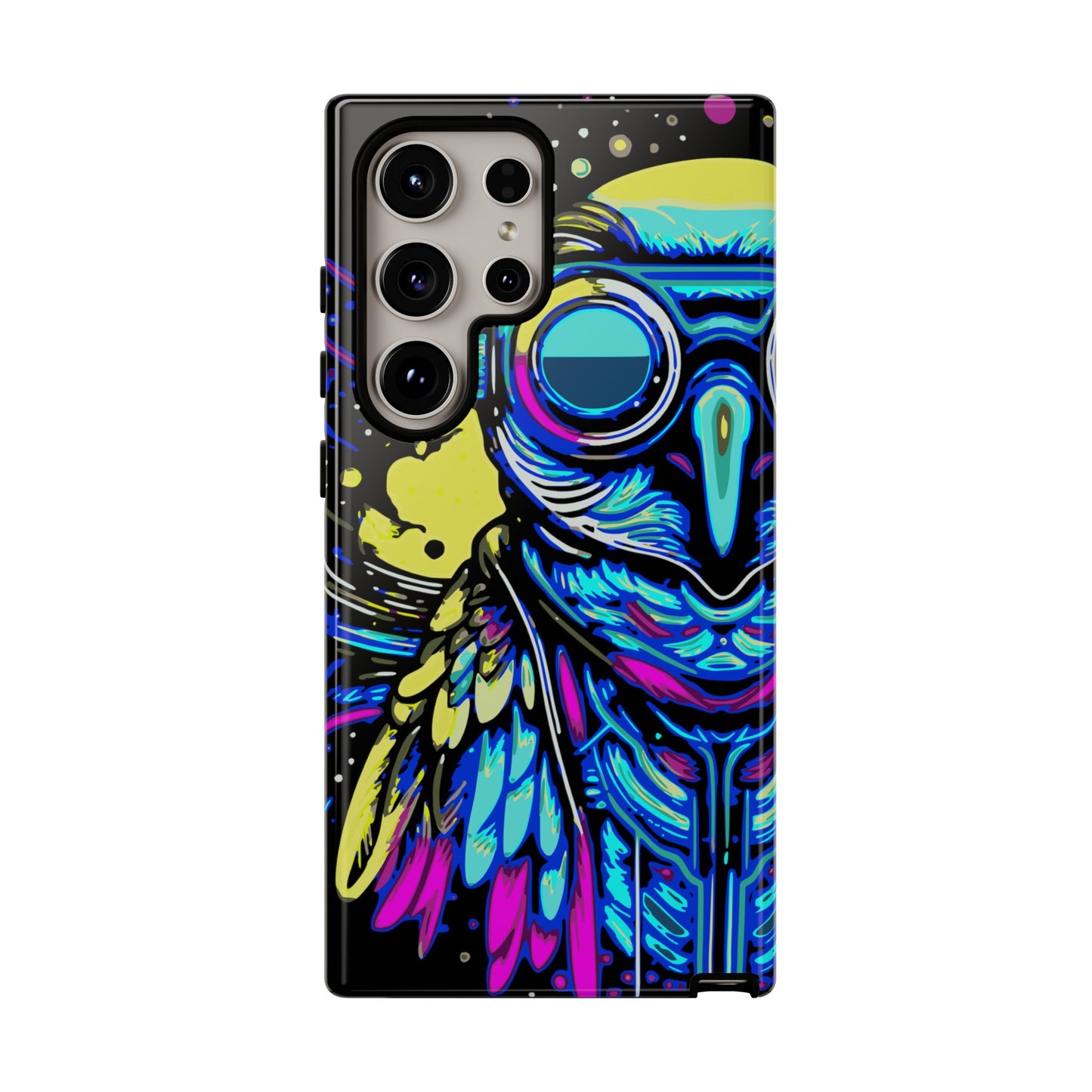 Cyberpunk Owl Tough Cases (Black)