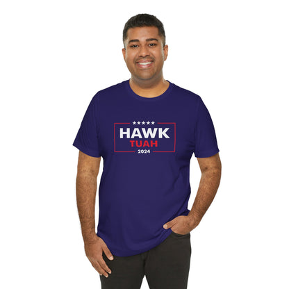 Hawk Tuah 2024 Unisex Jersey Short Sleeve Tee