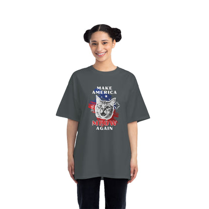 Make America Meow Again Political Meme Beefy-T®  Short-Sleeve T-Shirt