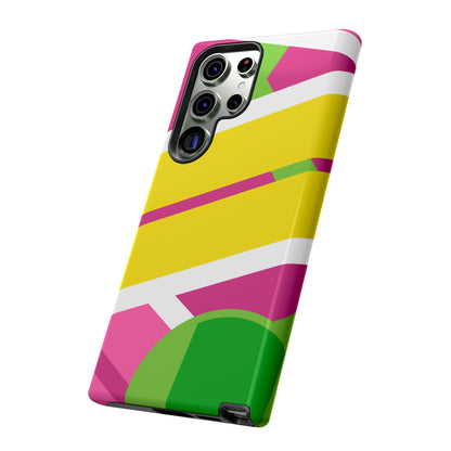 80s Time Machine Movie Hover Board Tough Phone Case