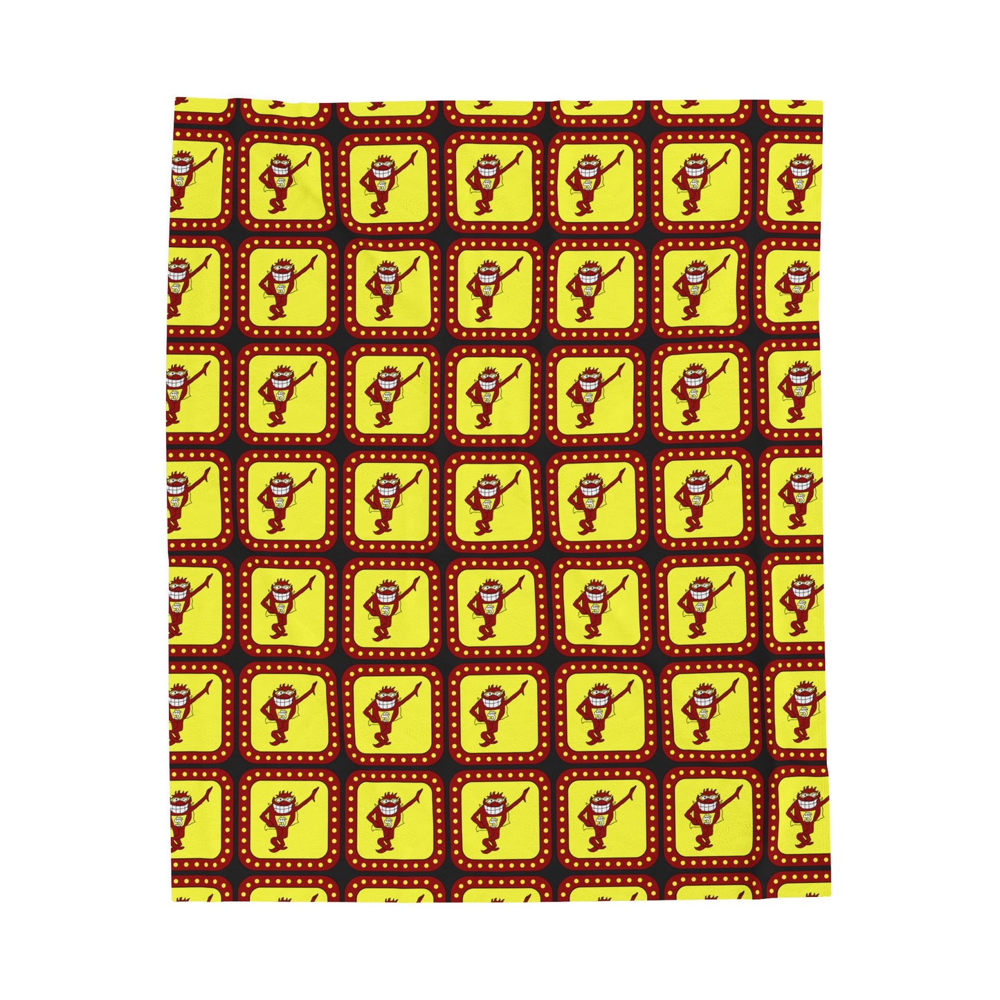 Game Show Whammy Velveteen Plush Blanket