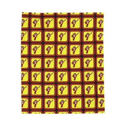 Game Show Whammy Velveteen Plush Blanket