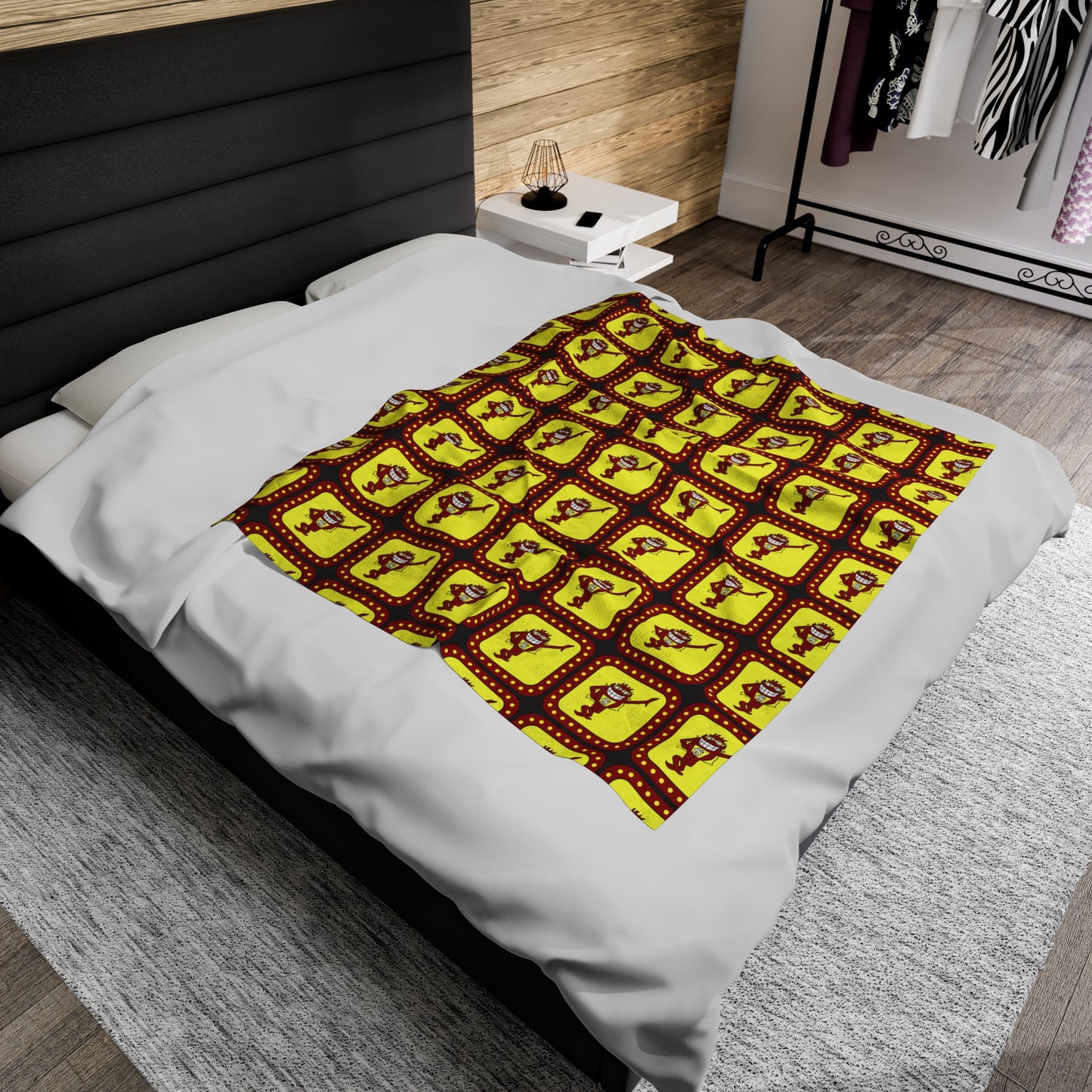 Game Show Whammy Velveteen Plush Blanket