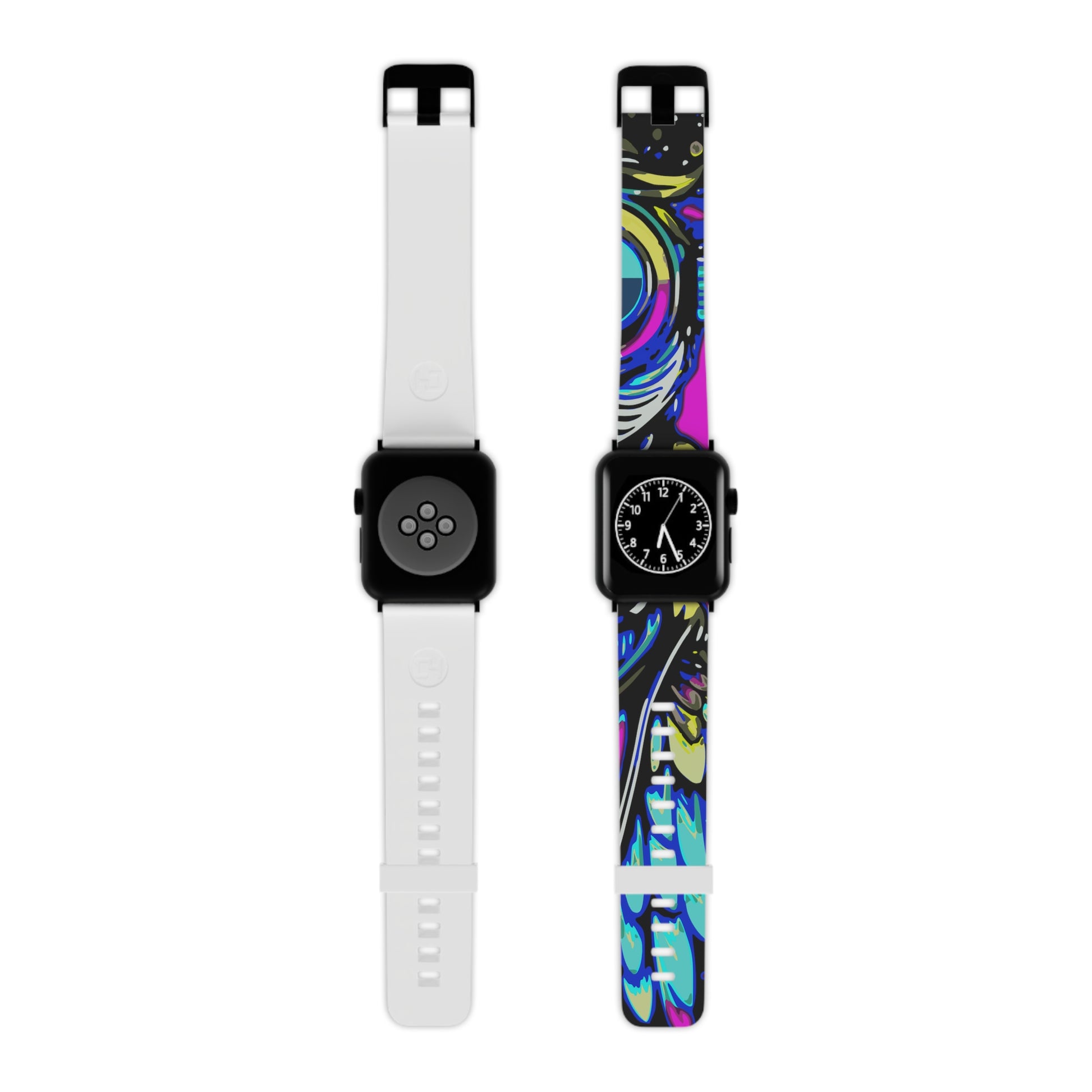 Cyberpunk Owl Watch Band for Apple Watch (Black)