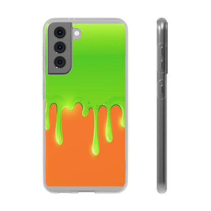 Green Slime Flexi Cases