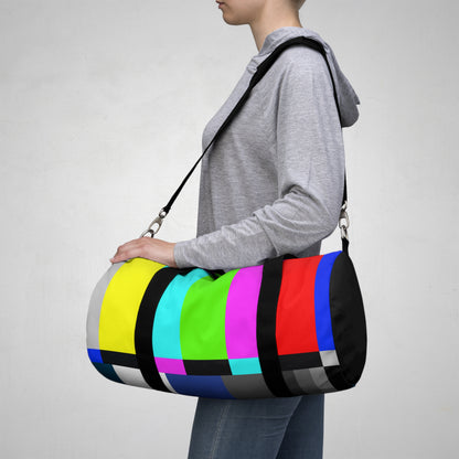 TV Color Bars Duffel Bag