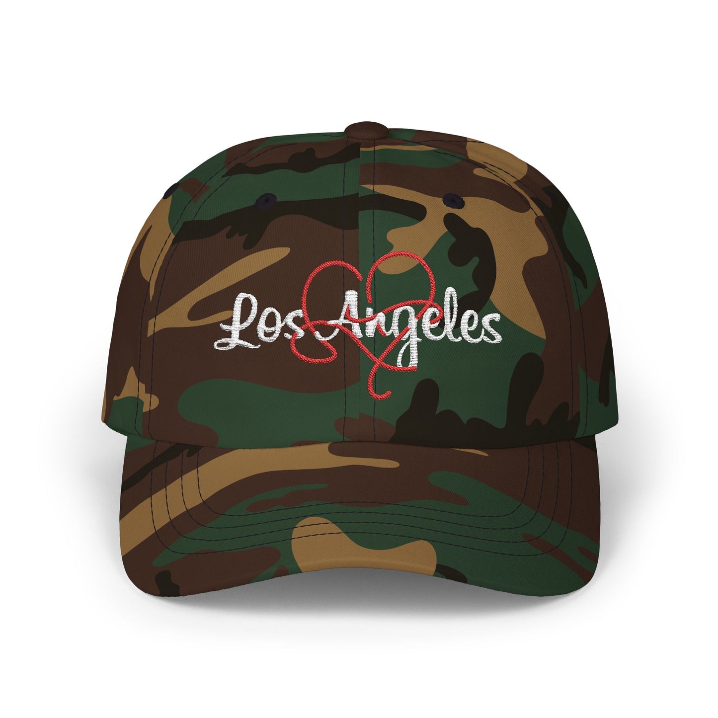 Los Angeles Heart Dad Cap - Perfect for Outdoor Adventures, Gifts for Dads, Los Angeles Style, Casual Wear, Fathers Day