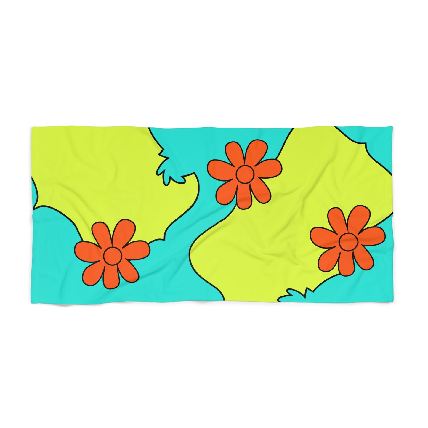 Groovy Beach Towel