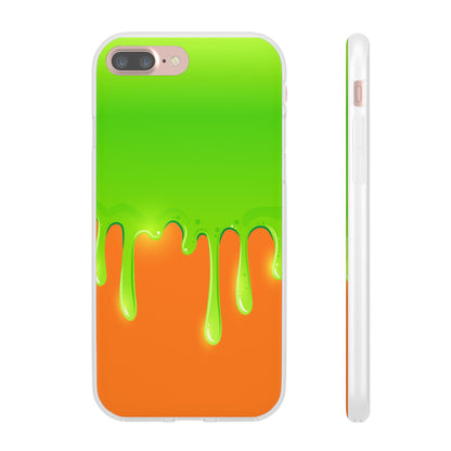 Green Slime Flexi Cases