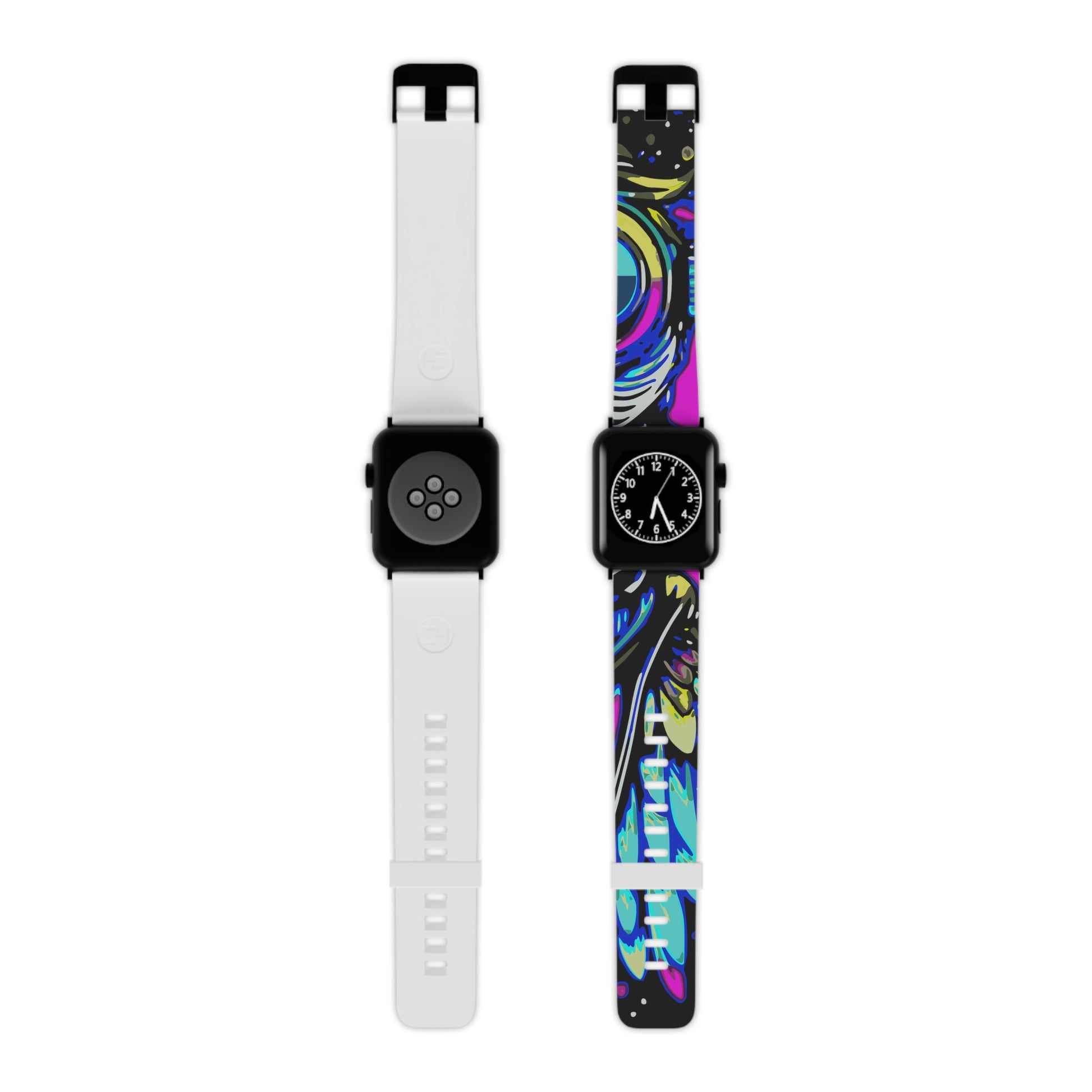 Cyberpunk Owl Watch Band for Apple Watch (Black)