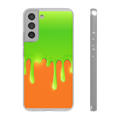 Green Slime Flexi Cases