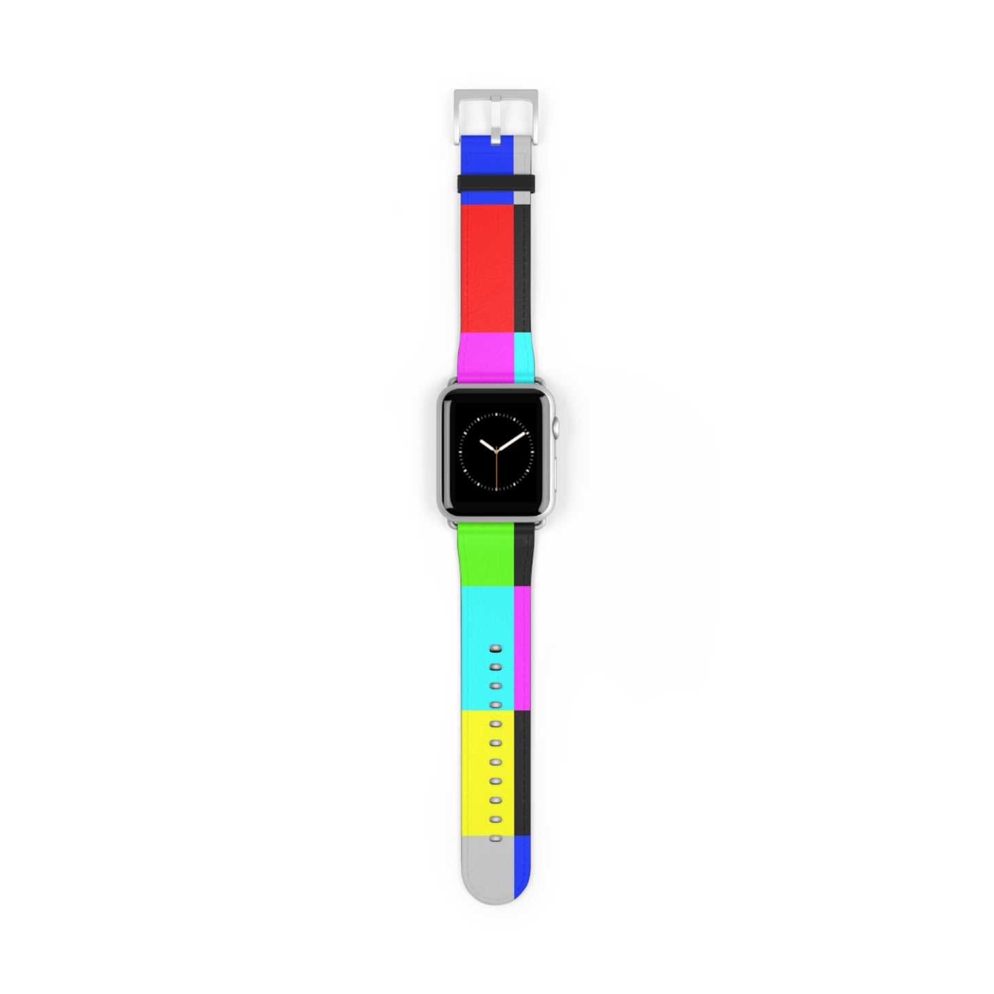 TV Color Bars Watch Band