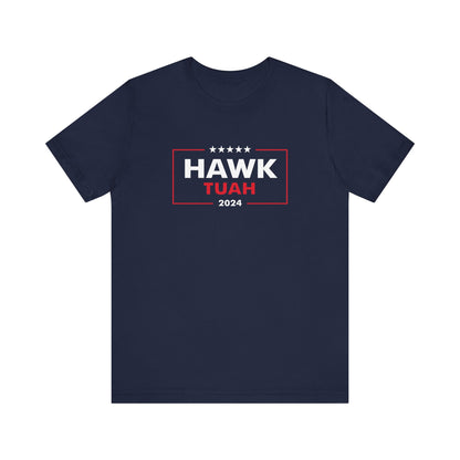 Hawk Tuah 2024 Unisex Jersey Short Sleeve Tee