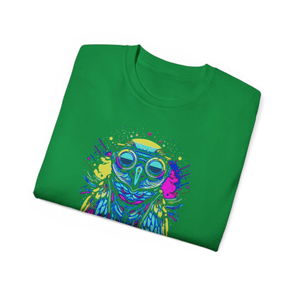 Cyberpunk Owl Utlra Cotten Tee