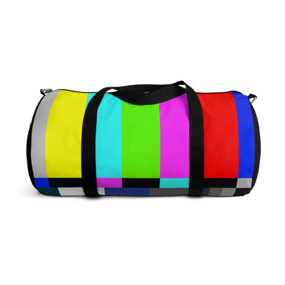 TV Color Bars Duffel Bag