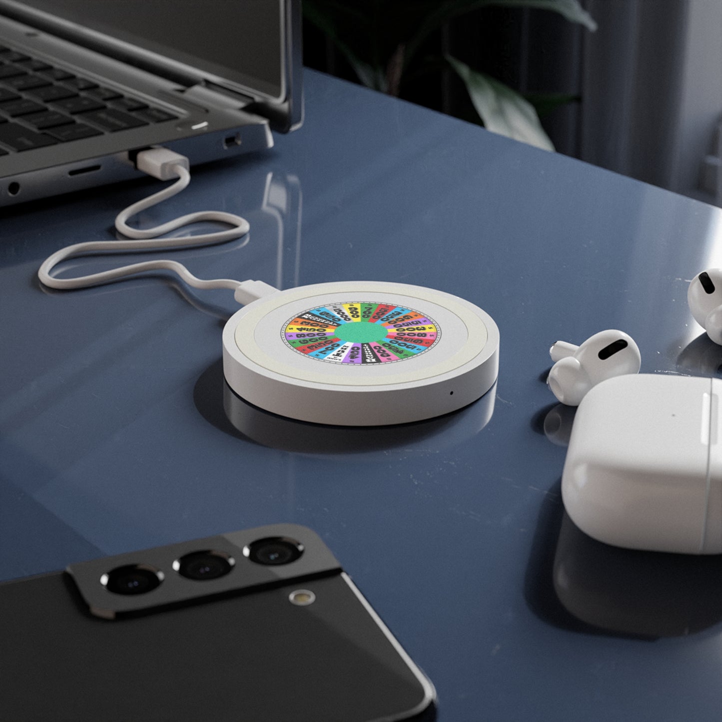 Wheel of Fortune Wireless Charging Pad