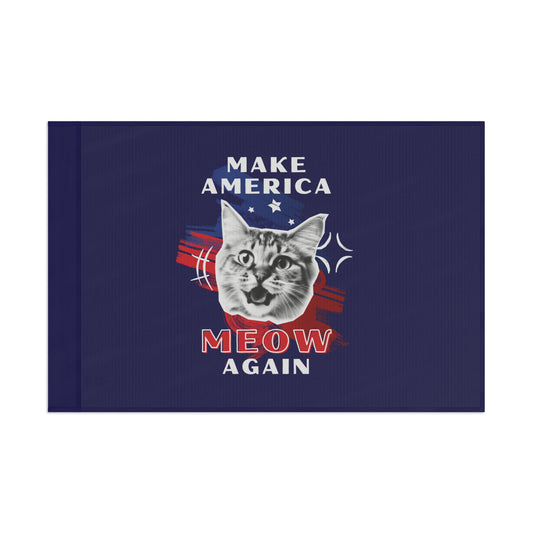 Make America Meow Again Political Meme Flag