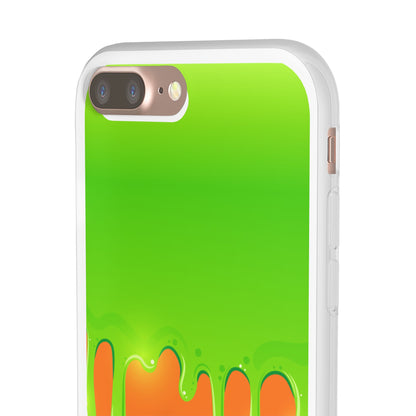 Green Slime Flexi Cases