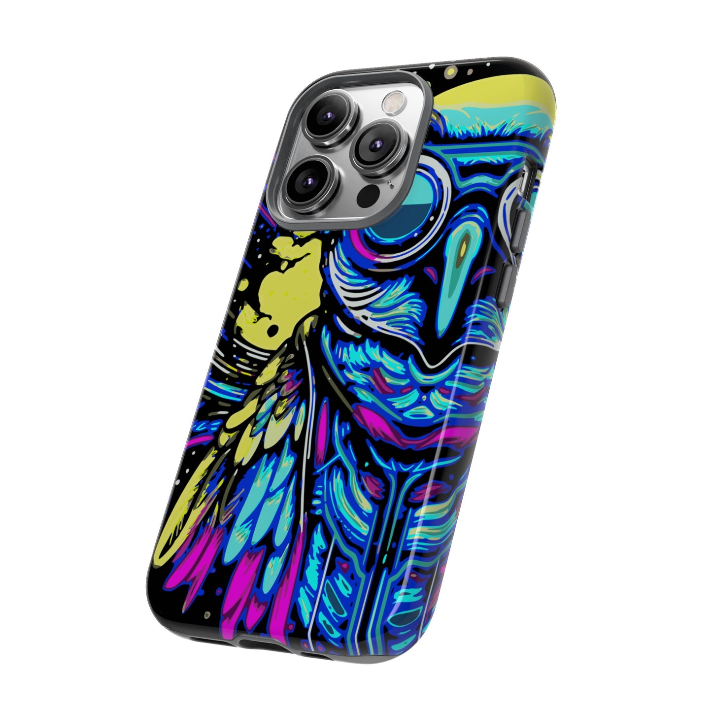 Cyberpunk Owl Tough Cases (Black)