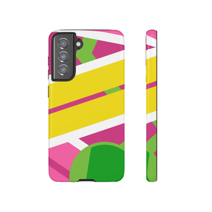 80s Time Machine Movie Hover Board Tough Phone Case