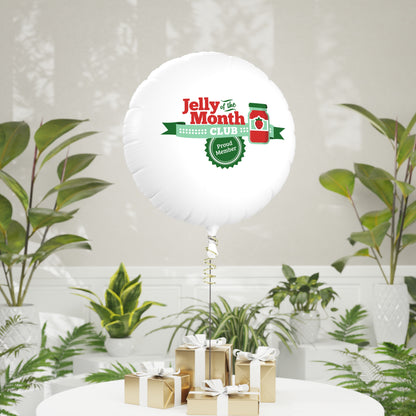 Christmas Jelly of the Month Club Mylar Helium Balloon