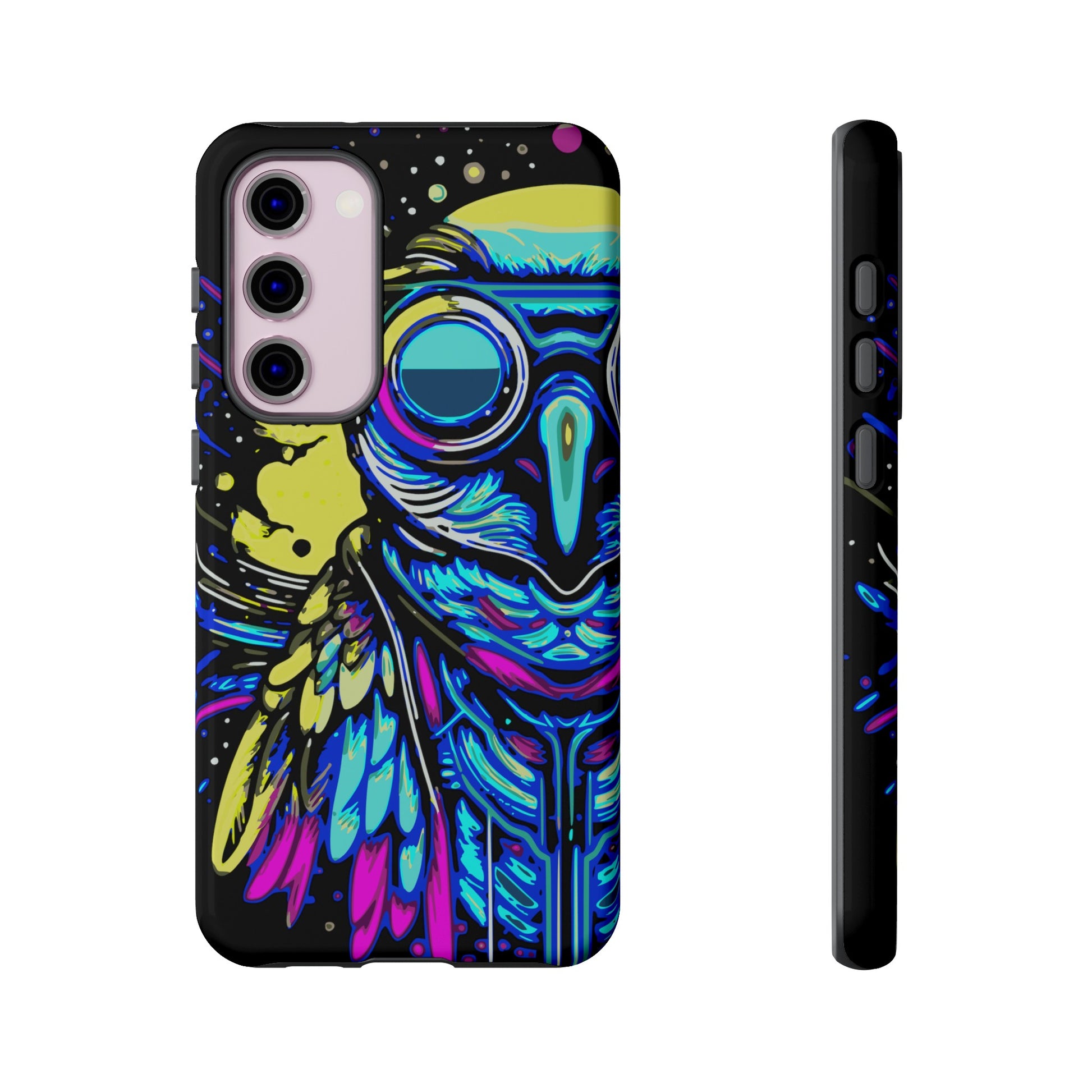 Cyberpunk Owl Tough Cases (Black)