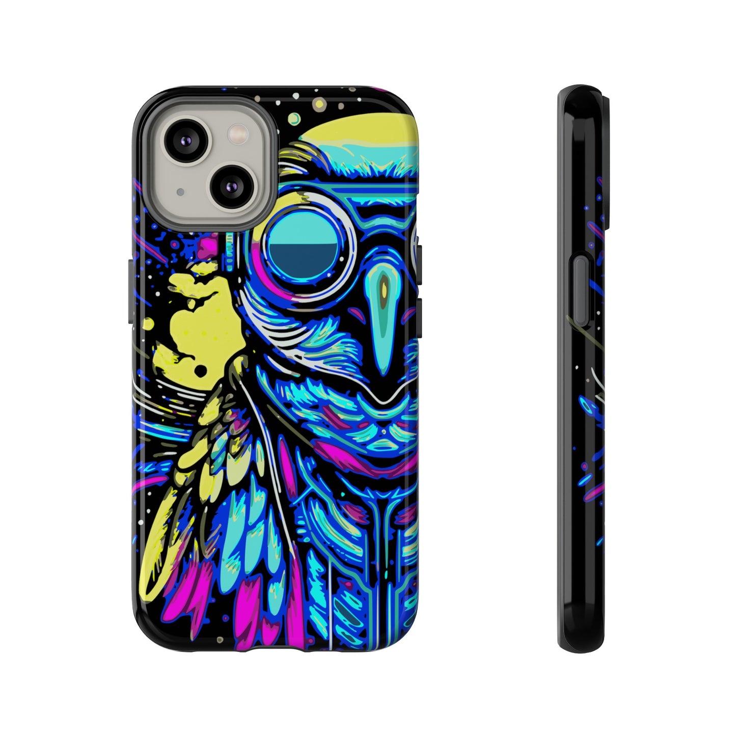 Cyberpunk Owl Tough Cases (Black)