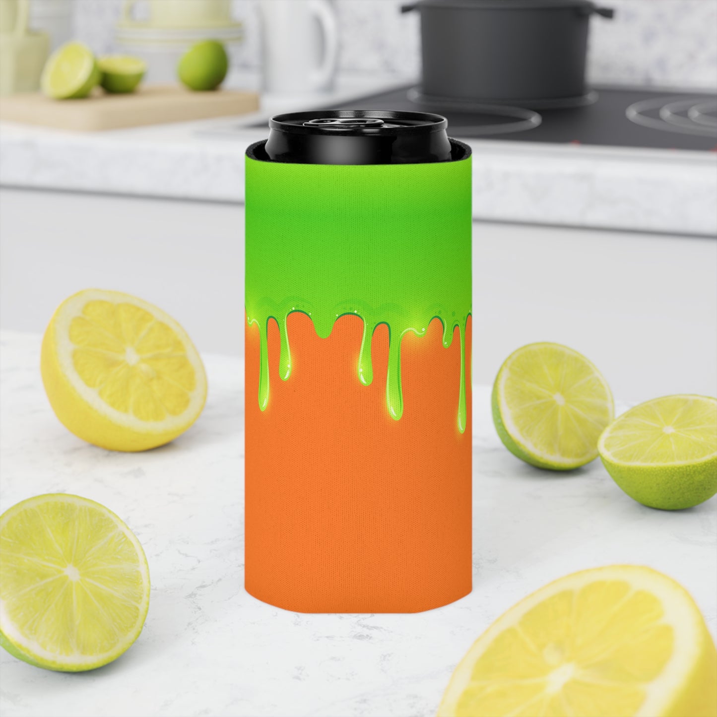 Green Slime Can Cooler