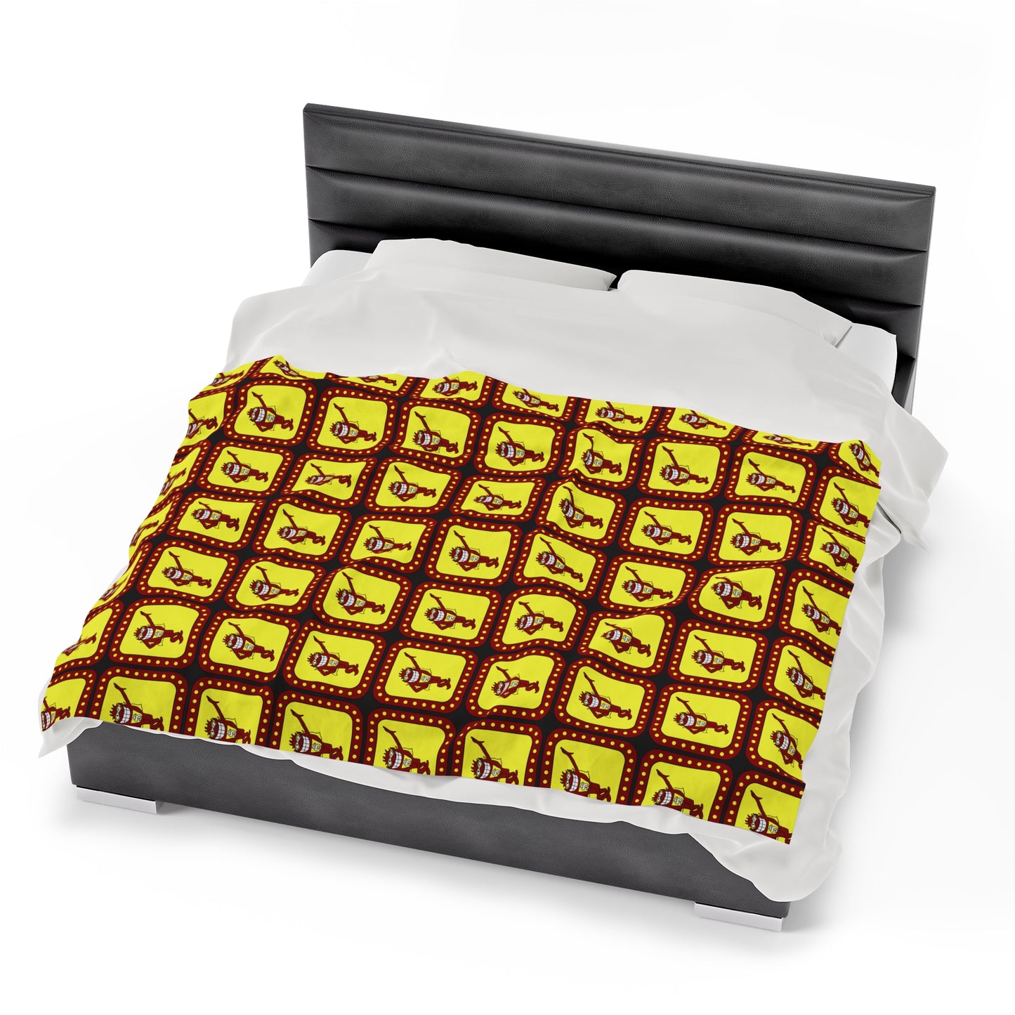 Game Show Whammy Velveteen Plush Blanket