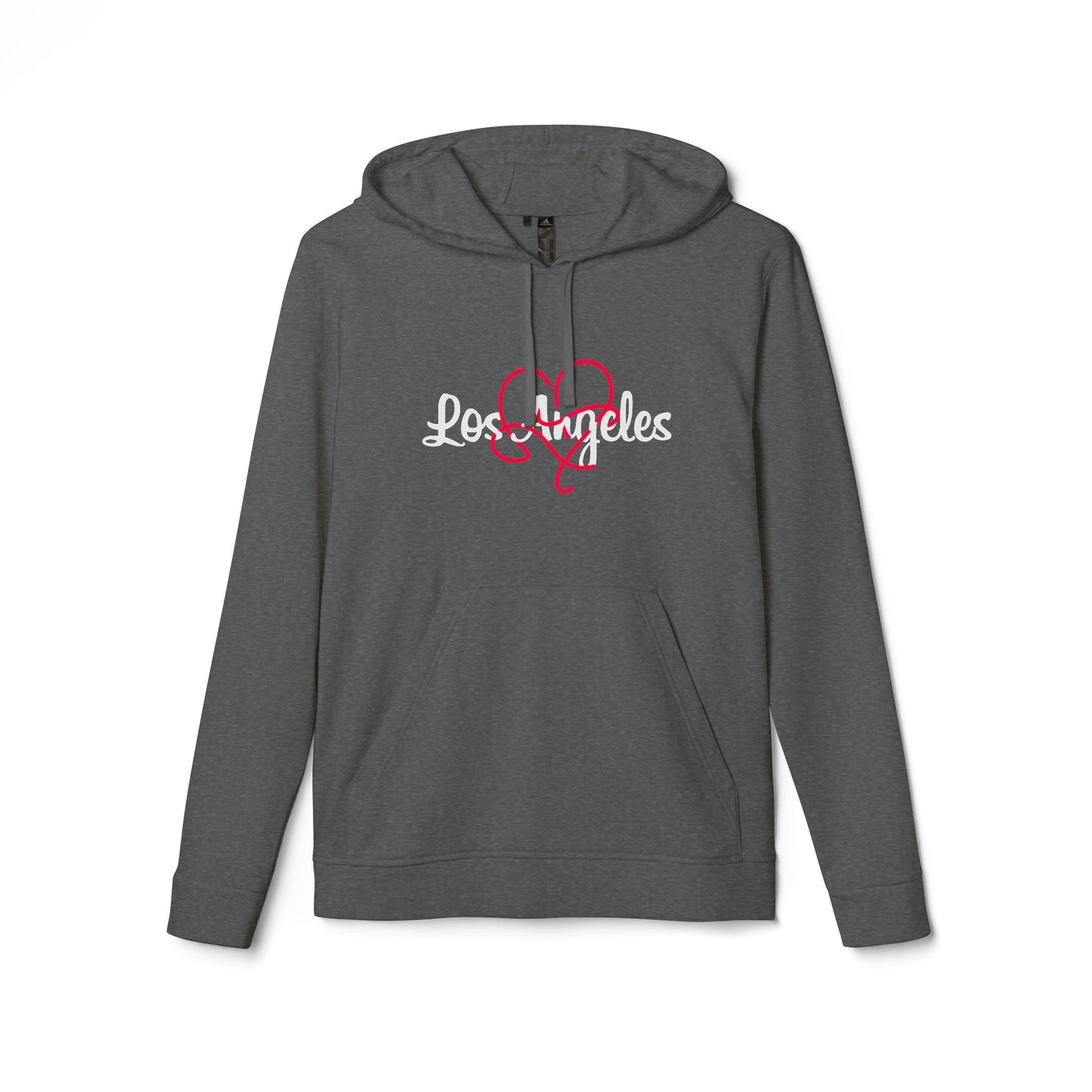 Los Angeles Love Hoodie, Cozy Unisex Fleece Sweatshirt, Trendy Urban Wear, Valentine's Gift, Warm Everyday Style, Casual Streetwear