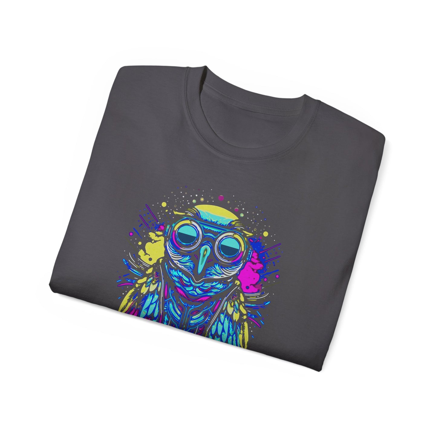 Cyberpunk Owl Utlra Cotten Tee