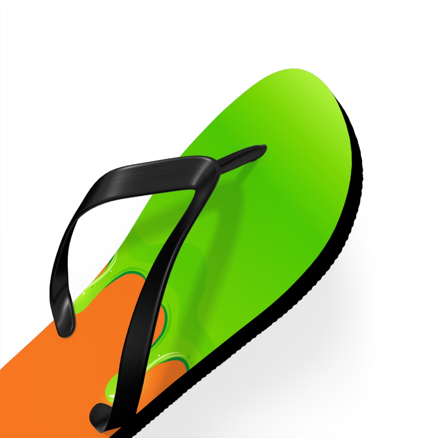 Green Slime Flip Flops