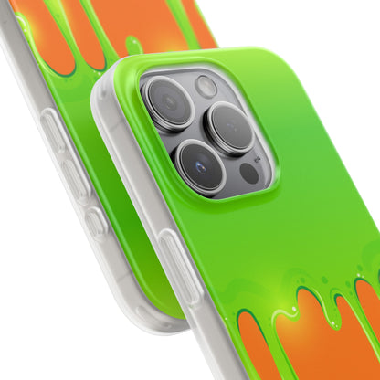 Green Slime Flexi Cases