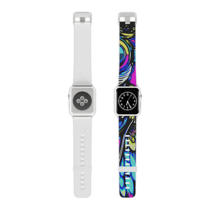 Cyberpunk Owl Watch Band for Apple Watch (Black)