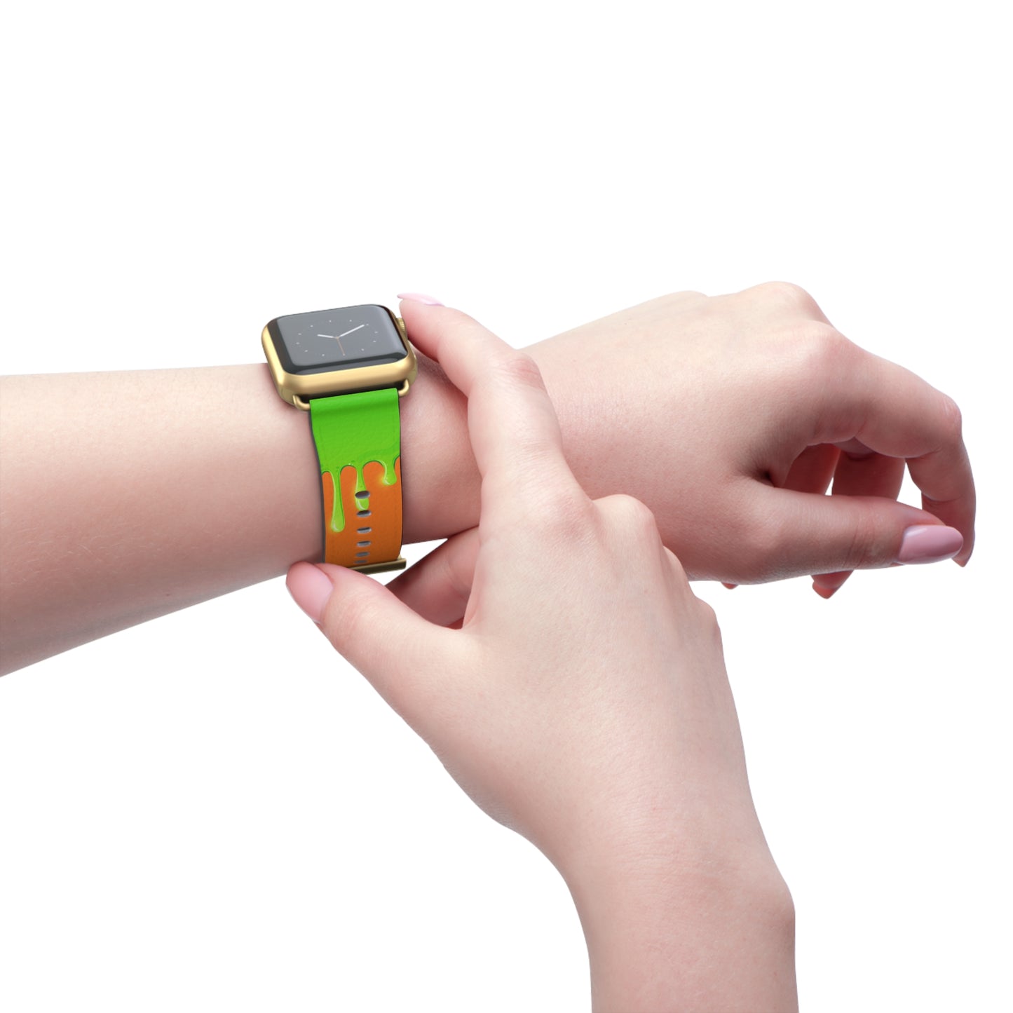 Green Slime Watch Band