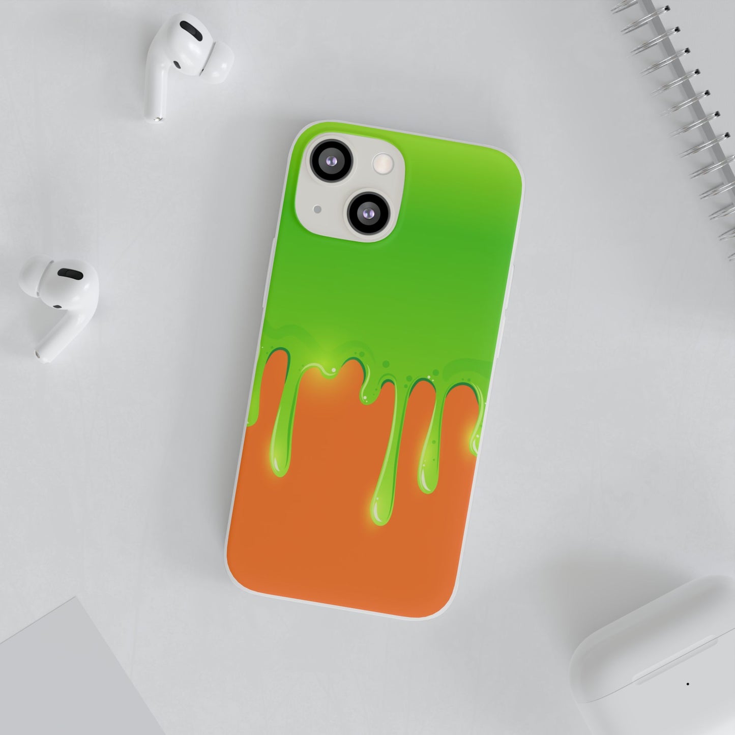 Green Slime Flexi Cases