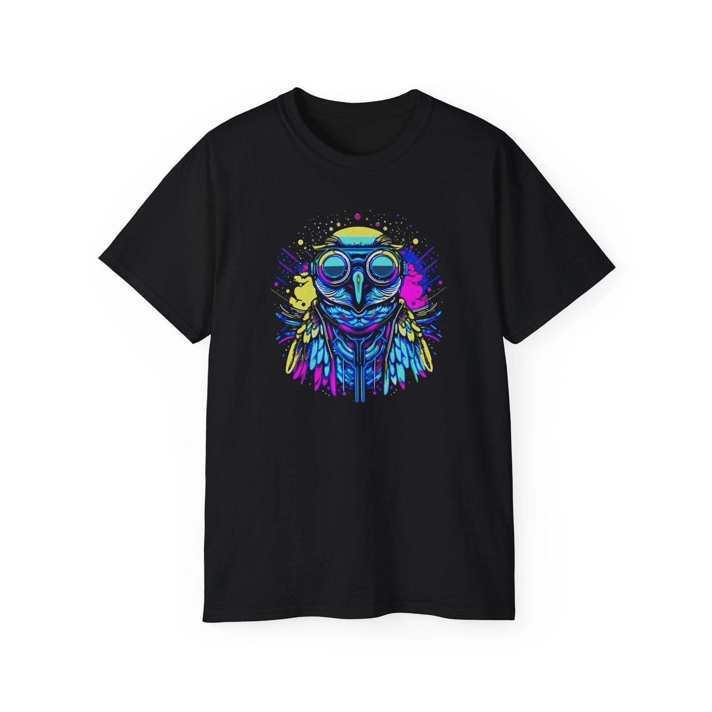 Cyberpunk Owl Utlra Cotten Tee