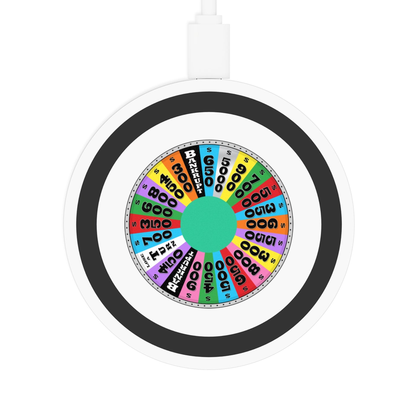 Wheel of Fortune Wireless Charging Pad