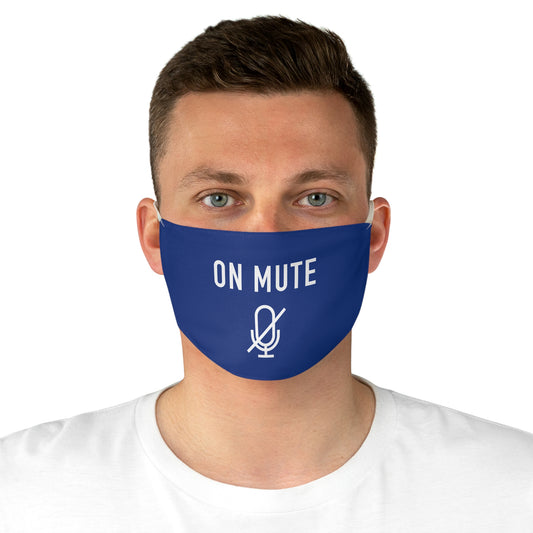 On Mute Fabric Face Mask