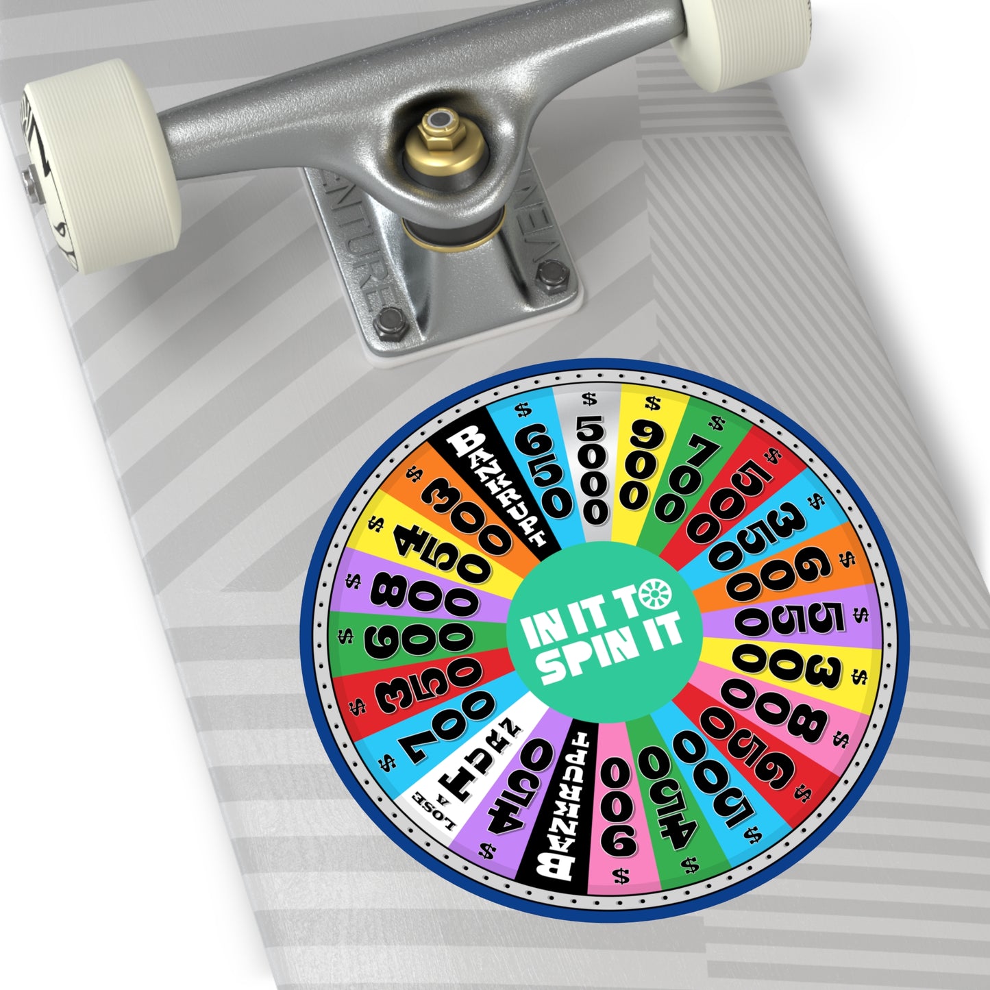 Wheel of Fortune Stickers