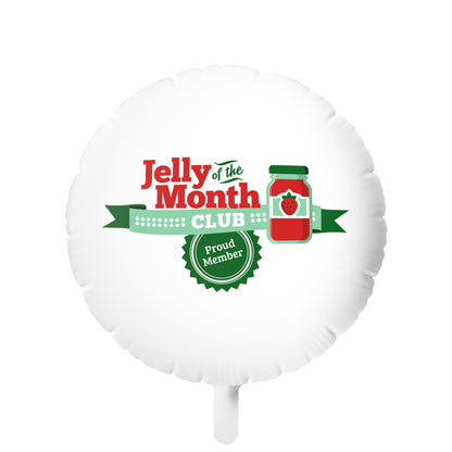 Christmas Jelly of the Month Club Mylar Helium Balloon