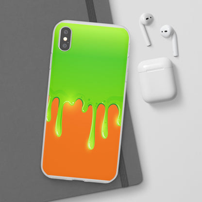 Green Slime Flexi Cases