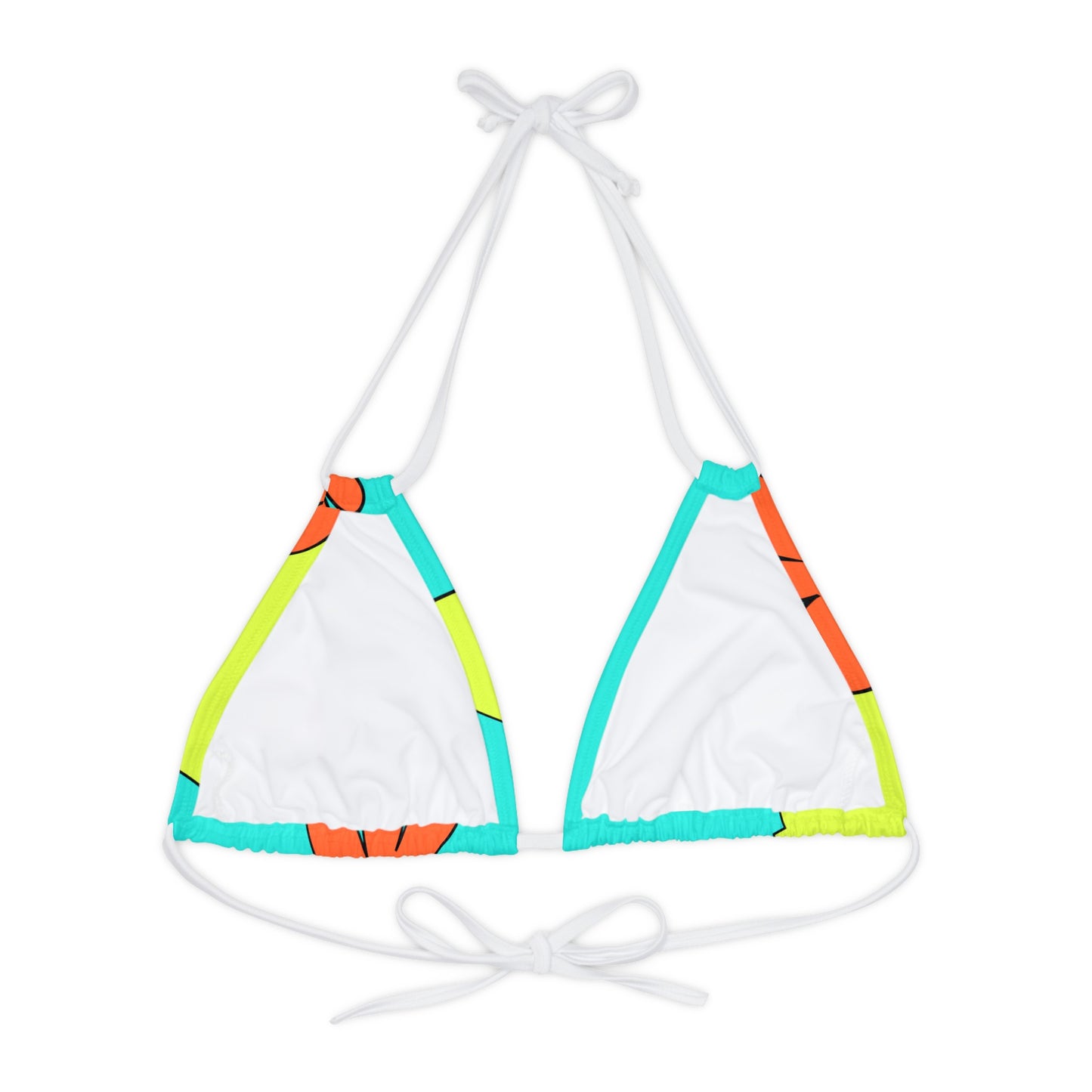 Groovy Strappy Triangle Bikini Top