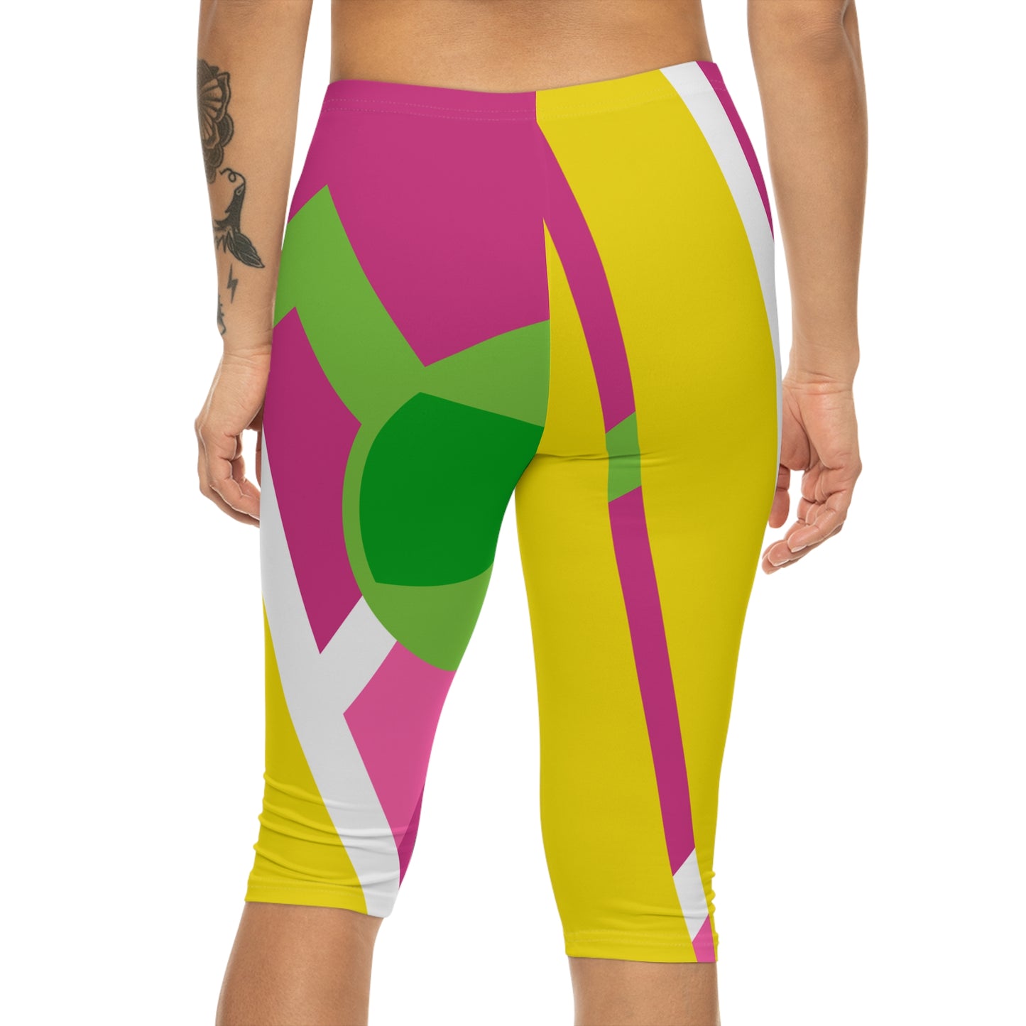 Future Hoverboard Womens Capri Leggings