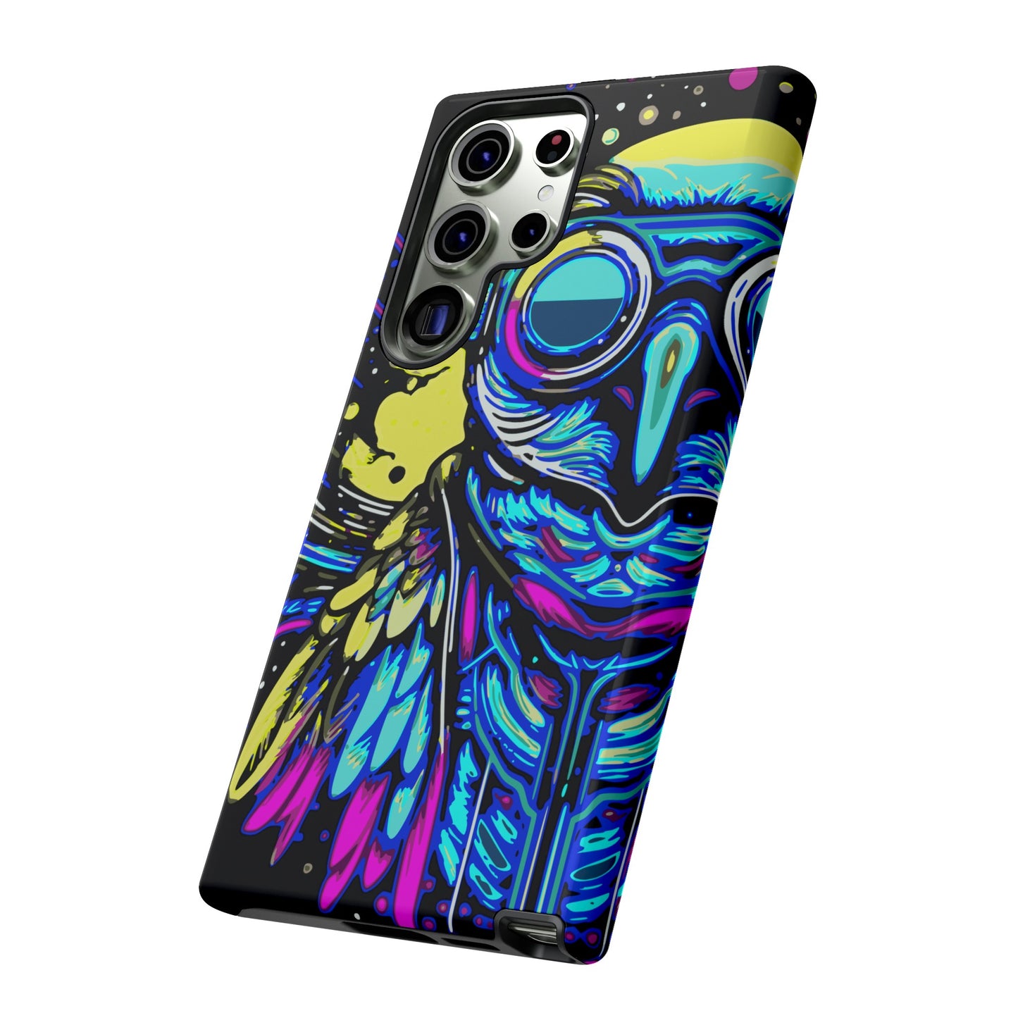 Cyberpunk Owl Tough Cases (Black)